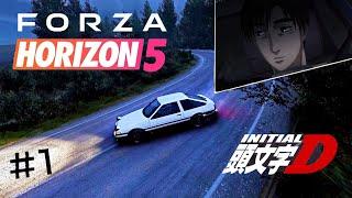 Forza Horizon 5 x Initial D: A Touge With RWD | Episode 1