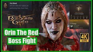 Baldur's Gate 3 Walkthrough Act 3 Orin The Red Boss Fight