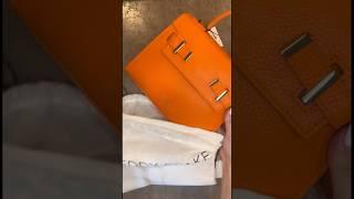 Unboxing my Ava Gold 9” in Orange  Teddy Blake #teddyblake #asmr #shopping #haul #handbags