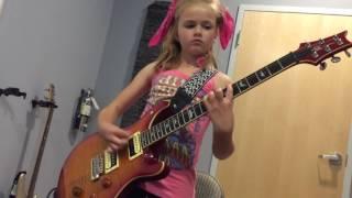 Kid Plays Johnny B. Goode 10 Year Old On Guitar - Salem Darling Youtube