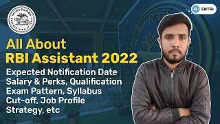 ALL ABOUT RBI ASSISTANT 2022 | RBI ASSISTANT 2021 NOTIFICATION ELIGIBILITY SALARY CUT OFF STRATEGY