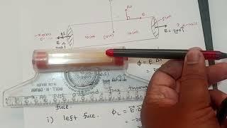 class 12 physics example 1.11/ Electric Charges and Fields