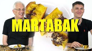 Bule eat MARTABAK MANIS in Indonesia