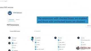 How to Enable or Disable PHP Extensions Using the CloudLinux Selector in DirectAdmin - CaterDataPro