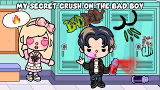 My Secret Crush on the Bad Boy  | Sad Toca Life Story | Toca Boca World