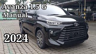 All New Avanza 1.5 G Manual Transmisi 2024 | Black | Hitam | Eksterior - Interior | Toyota Medan
