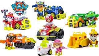 Paw Patrol Puppy Rescue Russian Ver Car&Truck OneTouch Pop Transformation