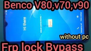 Benco V80/V60/V70/V90Frp lock  Bypass 2022 without Pc /Benco AE9010 Frp Bypass 100%  working