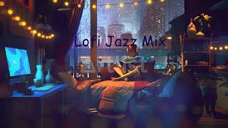 Lofi Jazz Majestic Coding Mix [45 Minutes]   | Animated Loop with Python 