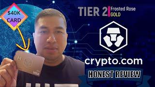 Crypto.com | An honest review from a $40,000 Frosted Rose Gold card holder (Tier 2)