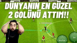 DÜNYANIN EN GÜZEL 2 GOLÜNÜ ATTIM!! CEZA SAHASINA GİRMEME CHALLENGE!! PES 2021 MOBILE