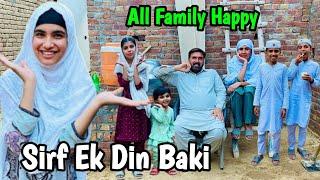 Sirf Ek Din Baki  || Happy Punjabi Family