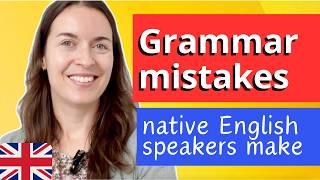 12 ENGLISH GRAMMAR MISTAKES native speakers make