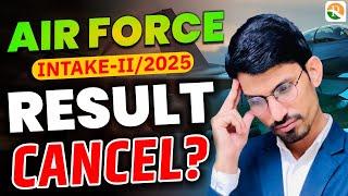 Airforce -II 2025 Result  AIrforce Result Update | Airforce New Vacancy | Airforce Vacancy 2025