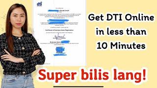 How to get DTI Permit in less than 10 minutes! Mabilis lang pala! Business Name Registration / BIR