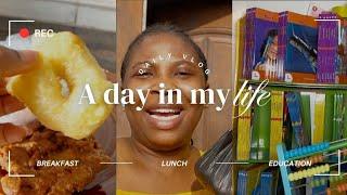 WHAT I EAT IN A DAY + THE SECRET TO A BRIGHT FUTURE FOR YOUR KIDS EDUCATIONAL SUCCESS|| GHANA VLOG