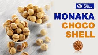 Monaka Taco Choco Shell Machine|Monaka Choco Shell|Chocolate Hollow Wafer Balls Shell Making Machine