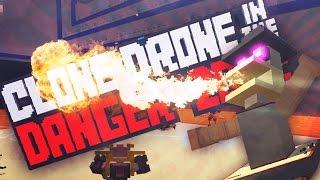 FIRE BREATH CHALLENGE!!!?! - Clone Drone in The Danger Zone (Steam Update 0.6) (Gameplay)