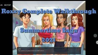 Roxxy  Complete Walkthrough  || Summertime Saga || Roxxy  got mine