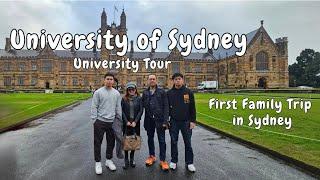 AUSTRALIA VLOG: First Day in Sydney | Campus tour of University of Sydney