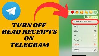 Turn Off Read Receipts On Telegram | Hide Your Read Time On Telegram