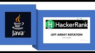 Left Rotation | Arrays | Hackerrank | Java #java