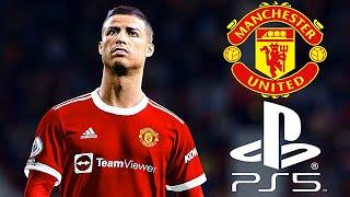 RONALDO to MANCHESTER UNITED | eFootball PES 2022 PS5 MOD Champions League 4K Texture Next Gen