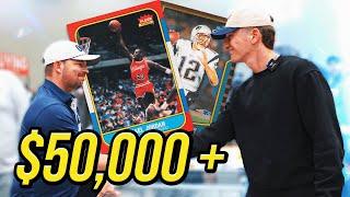 BUYING $50,000 of 1/1s & GRAILS at Dallas Card Show