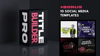 Title Builder Pro - Bonus 10 social media templates - InteractiveBro