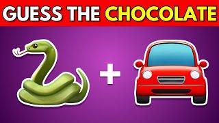 Can You Guess The CHOCOLATE by Emoji?  | Emoji Quiz