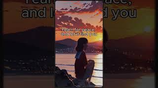 Sunset Serenity by the Coast  #anime  #peacefulambiance  #animemusic