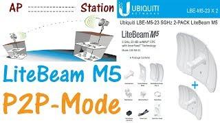 How to Setup & Configure Ubiquiti Litebeam M5 as Point to Point (P2P Mode). AirOS Full Tutorial.