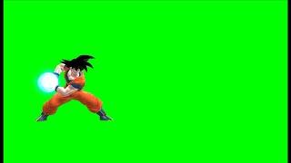 Goku Kamehameha Green Screen