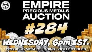 Live Silver And Gold Coin Show Auction 284