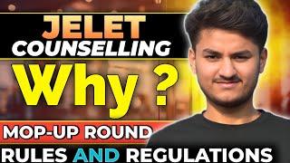 JELET Counselling MOP UP Round | JELET 2024 | Rules, Eligibility and Regulations Detailed Discussion