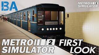 Metro Simulator 2 - First Look At The New (Ish) Game!