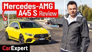 Mercedes A45 S review + 1/4 mile & 0-100! This AMG Benz is FAST, but does it lack soul?