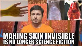 Incredible Discovery Makes Skin Invisible By Using Yellow Dye