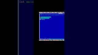 c++ first program | turbo c++ | hello world program | | cpp project | new code for cpp