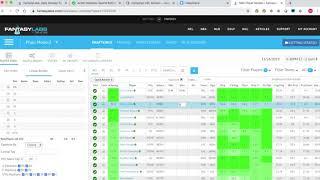 FantasyLabs NBA DFS Lineup Builder Tutorial | The Action Network