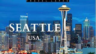 Explore Seattle City, Washington USA| by drone |