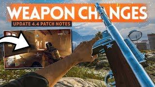 MASSIVE Weapon Balance Changes  Battlefield 5 4.4 Update Patch Notes