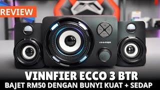 [REVIEW] Speaker ala ala PAWAGAM Sekitar RM50? VINNFIER ECCO 3 BTR