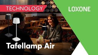 Nieuw: Tafellamp Air | Loxone
