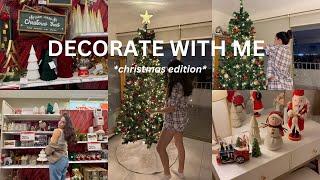 DECORATING FOR CHRISTMAS! *decor shopping, cozy night, tour* ️