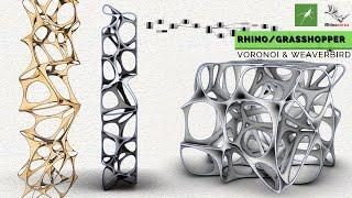 Grasshopper Tutorial (Voronoi & Weaverbird)