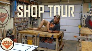 The Ultimate One-Car Garage Woodshop (shop tour)