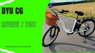 DYU C6 tolles Budget E-Bike im Review / Test - es hat aber einen Haken