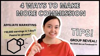 4 ways to make MORE COMMISSION | Involve Asia for Beginners | Affiliate Marketing Philippines