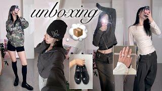 Unboxing 어서와, 내 가을 언박싱에 초대할게 아옵트. 자라. 이안조. 스웨이드. 수리움. 마하그리드